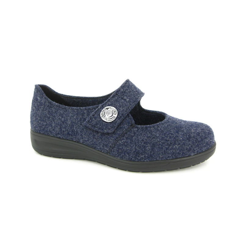 Solidus Pantoffel Blauw