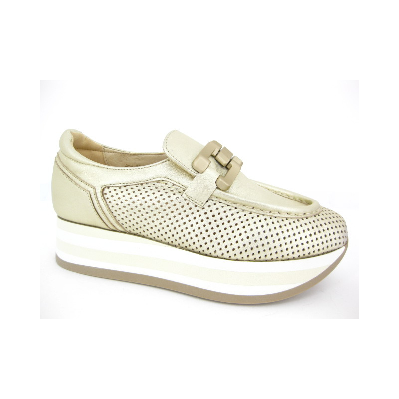 Softwaves Moccassin Goud