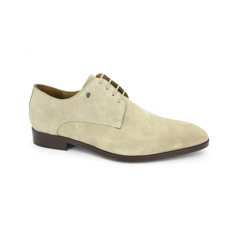 Van Bommel Veterschoen Beige