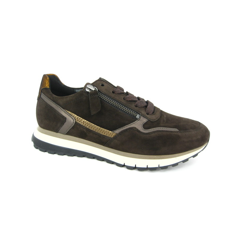 Gabor Sneaker Bruin donker